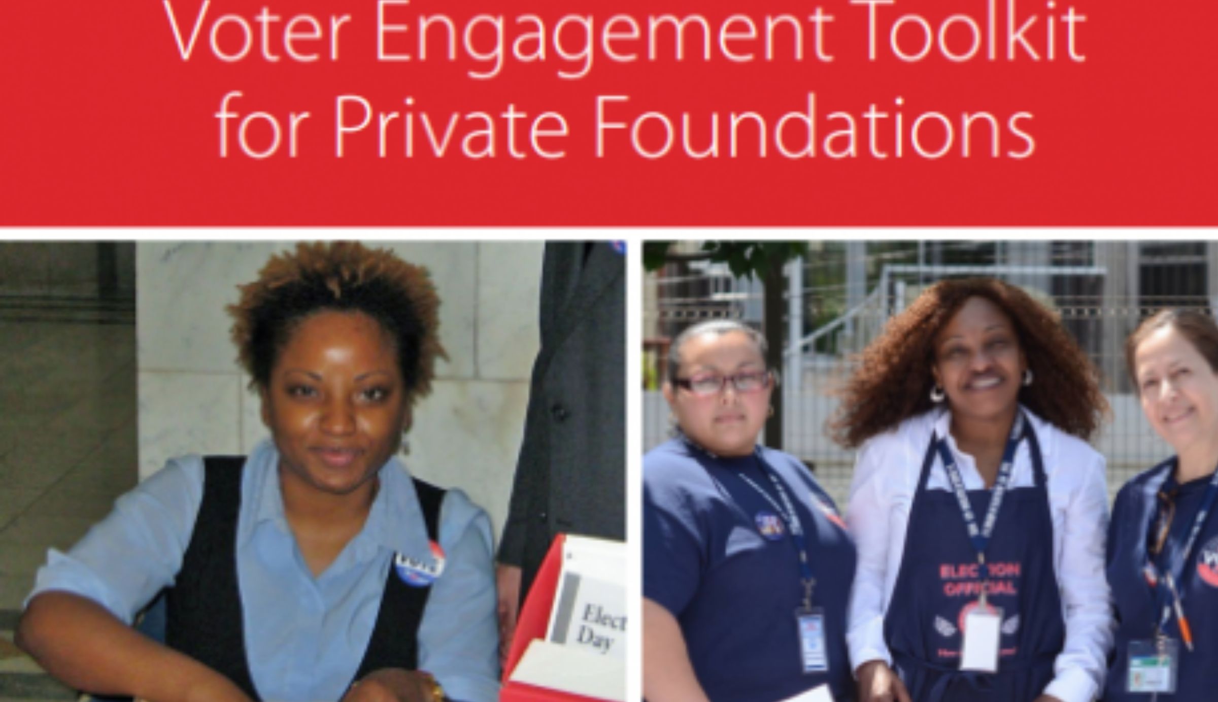 voter engagement for private foundations
