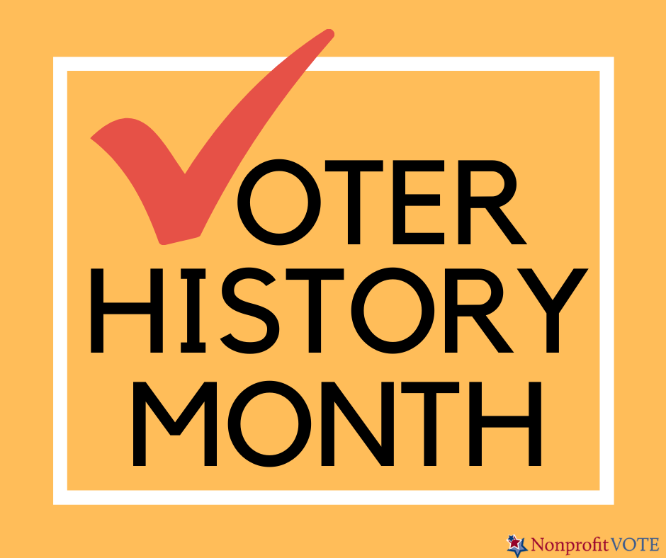 Voter History Month Logo